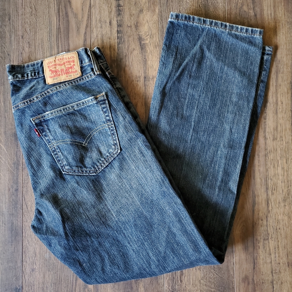 Levi's Men's 559 Relaxed Straight Jeans 34x34